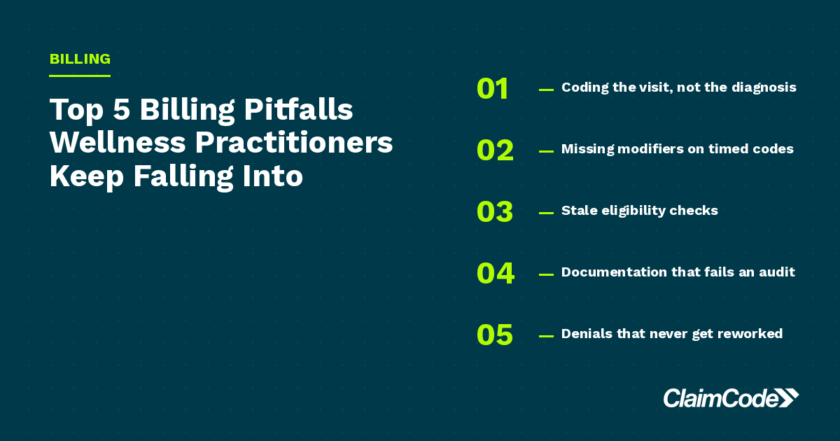 Top 5 Billing Pitfalls for Wellness Practitioners and How to Avoid Them featured image